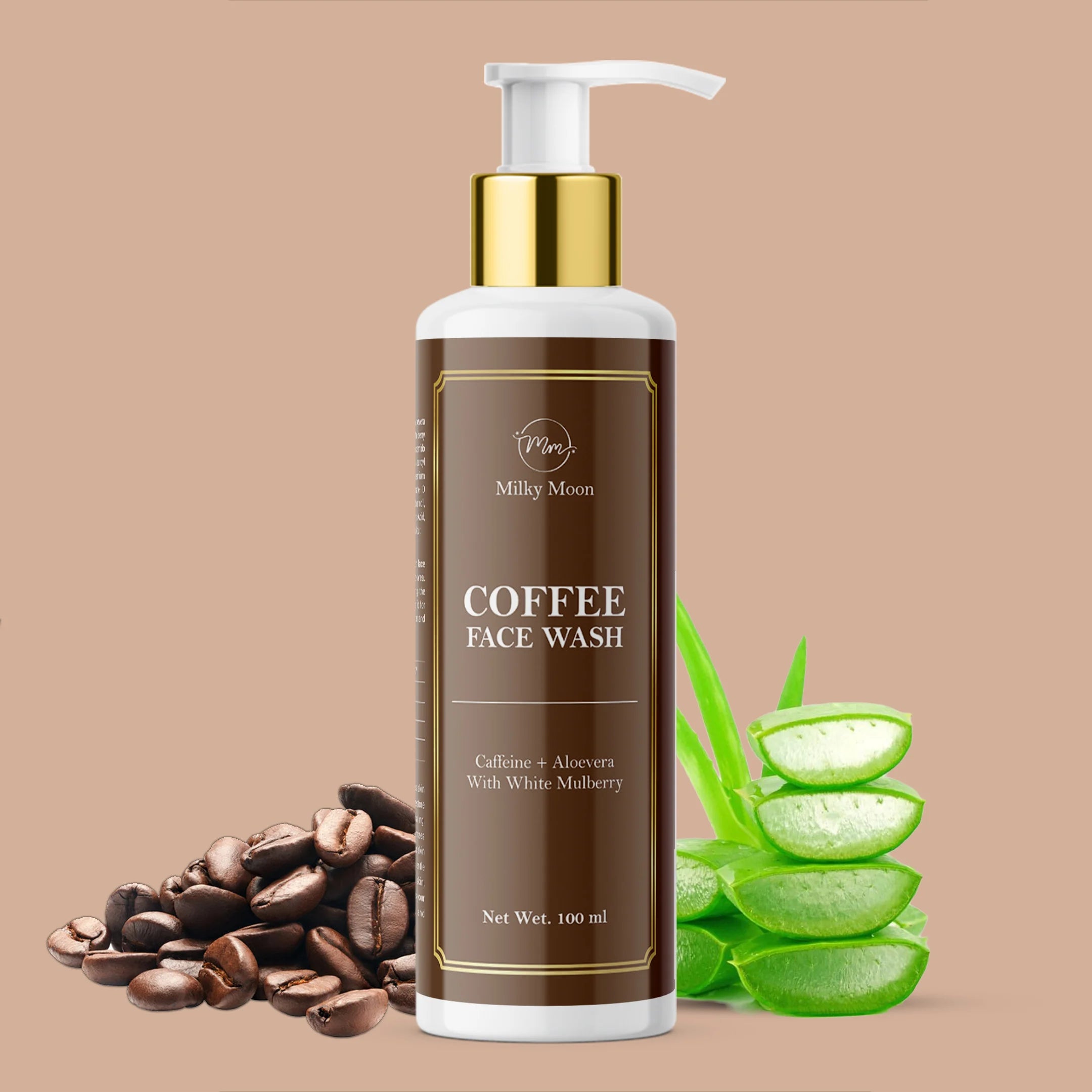 Coffee Face Wash for Oily Skin & Tan Removal – Deep Cleanse (100 ML)