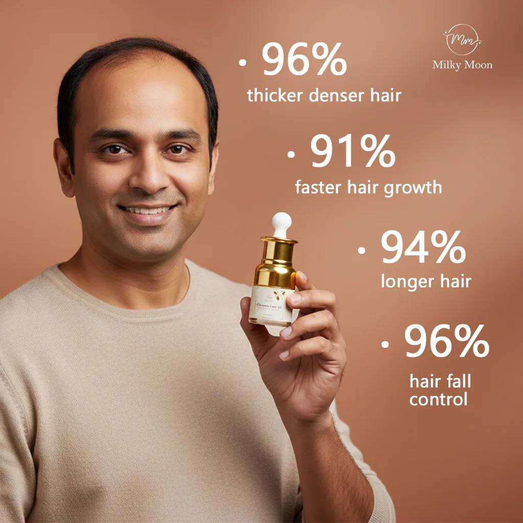 Ghanere Hair Oil – Natural Hair Growth & Anti Dandruff (20 ML)