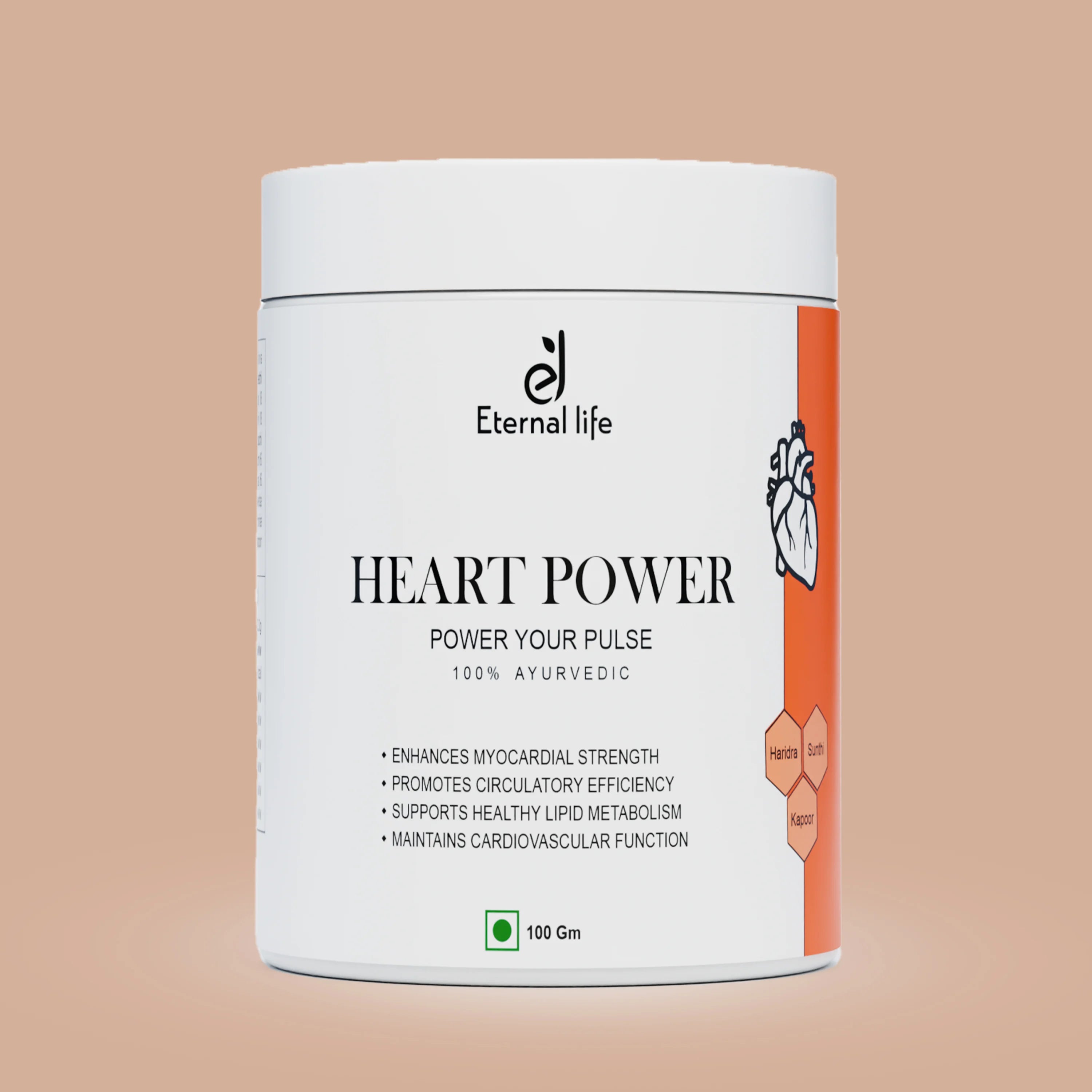 Heart Power Powder  for Cardiovascular Health (100 GM)
