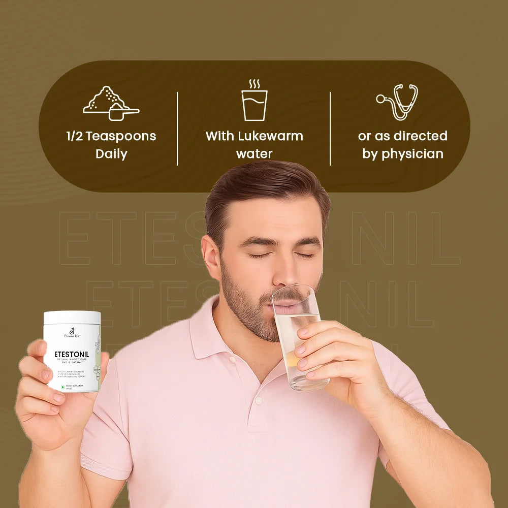 Etesto Nil  Powder – Relief for Kidney Stones & Kidney Function (100 GM)