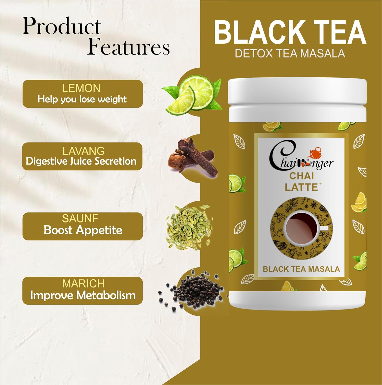  ingredient black tea 