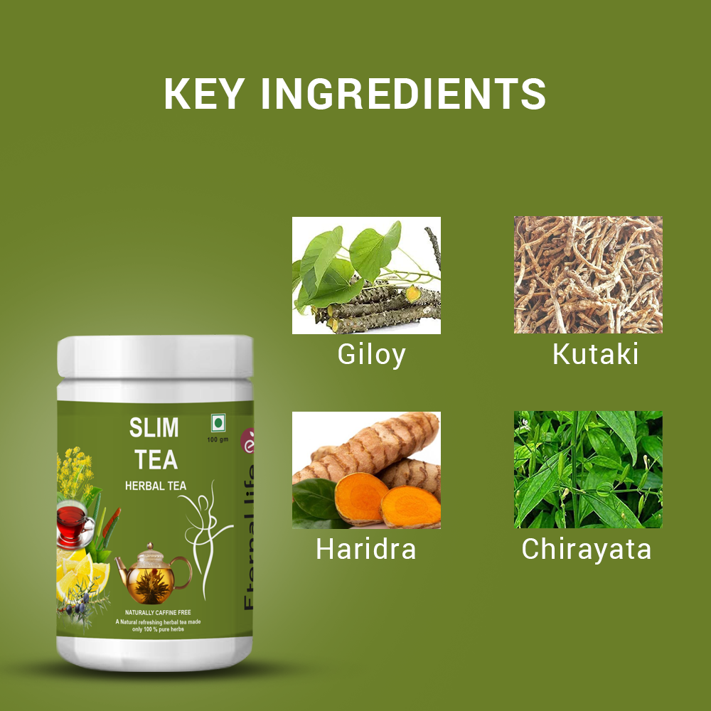 ingreient  slim tea 