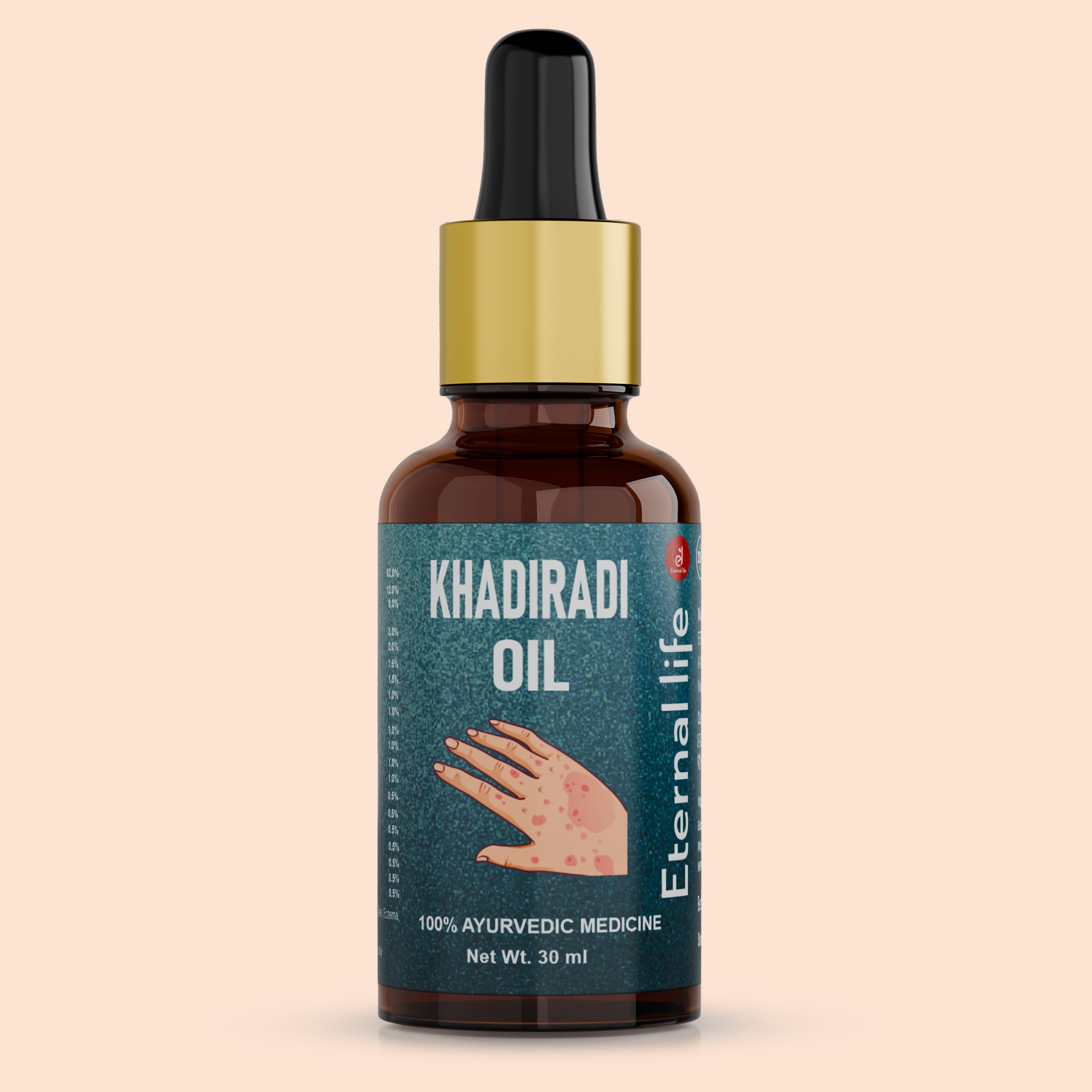 Khadiradi Oil – Ayurvedic Itching & Skin Relief