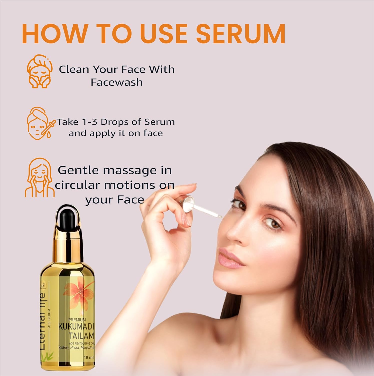 Eternal Life Kumkumadi Tailam Face Oil for Glowing Skin