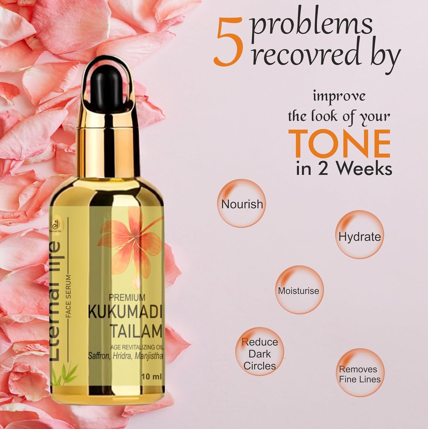 Kumkumadi Tailam Face Oil for Glowing Skin