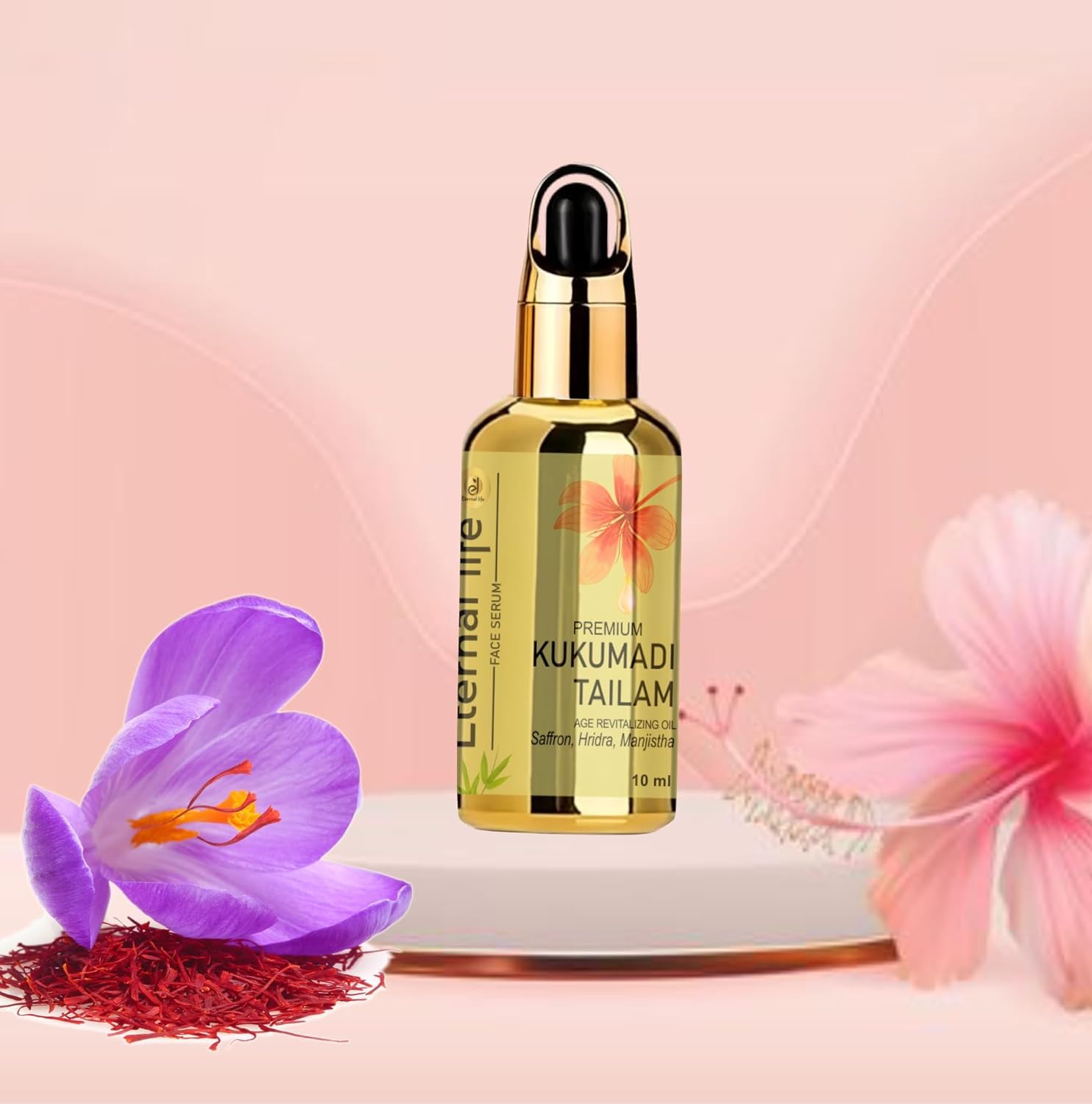 Eternal Life Kumkumadi Tailam Face Oil for Glowing Skin