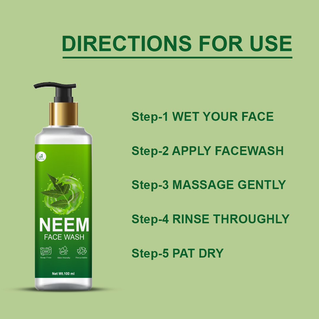 Eternal Life Neem Face Wash for Acne & Oily Skin