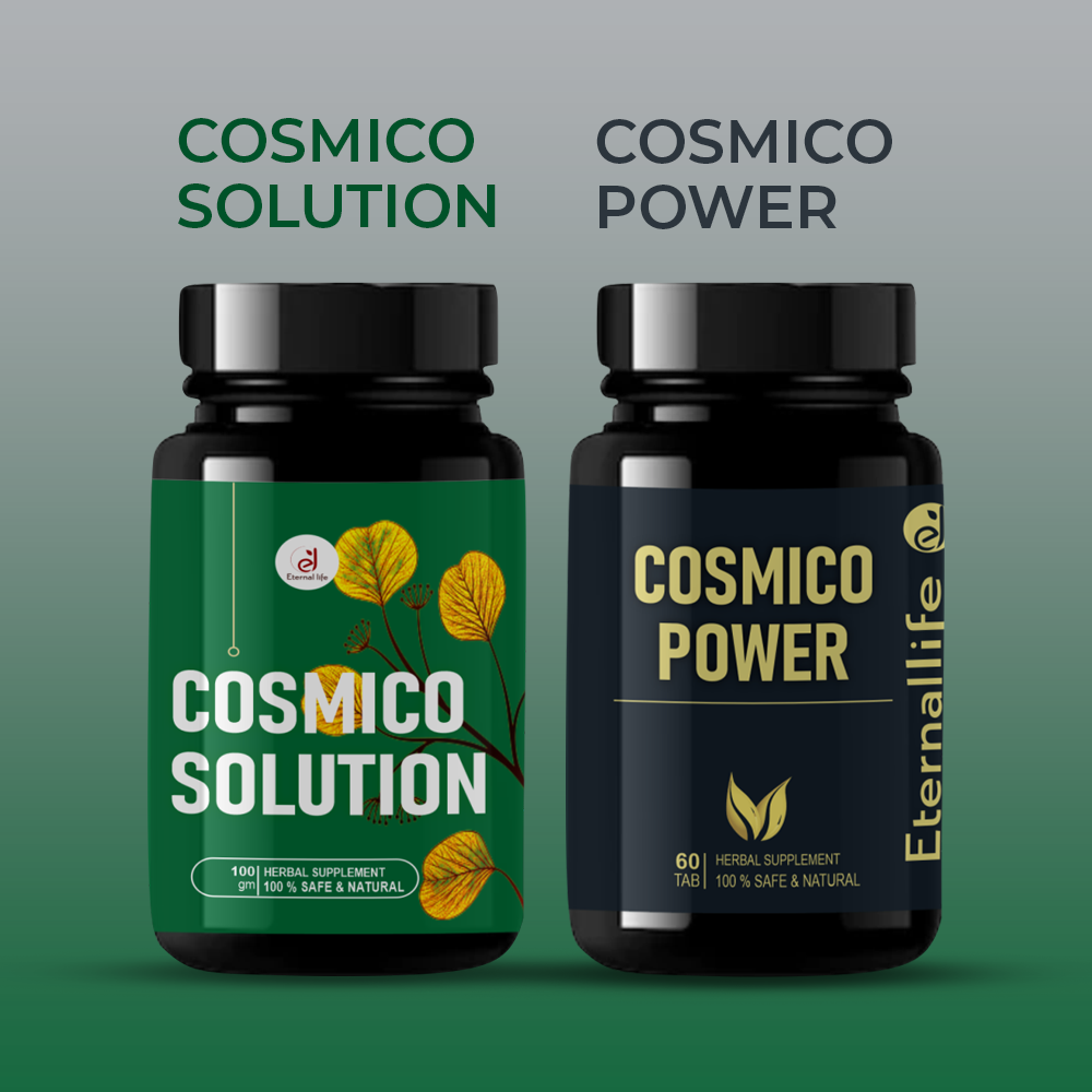 Eternal Life Cosmico Power & Solution for Men's Vitality