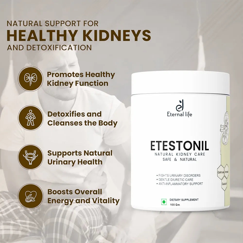 Etesto Nil  Powder – Relief for Kidney Stones & Kidney Function (100 GM)