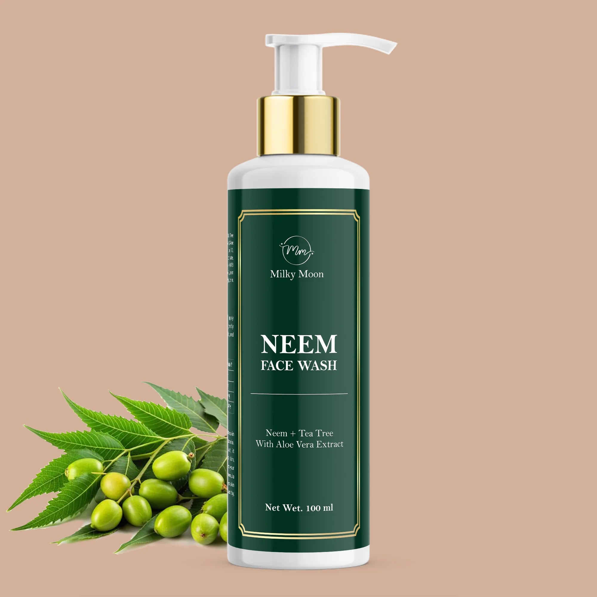 Neem Face Wash – Herbal Anti-Acne Face Wash for Clear (100 ML)