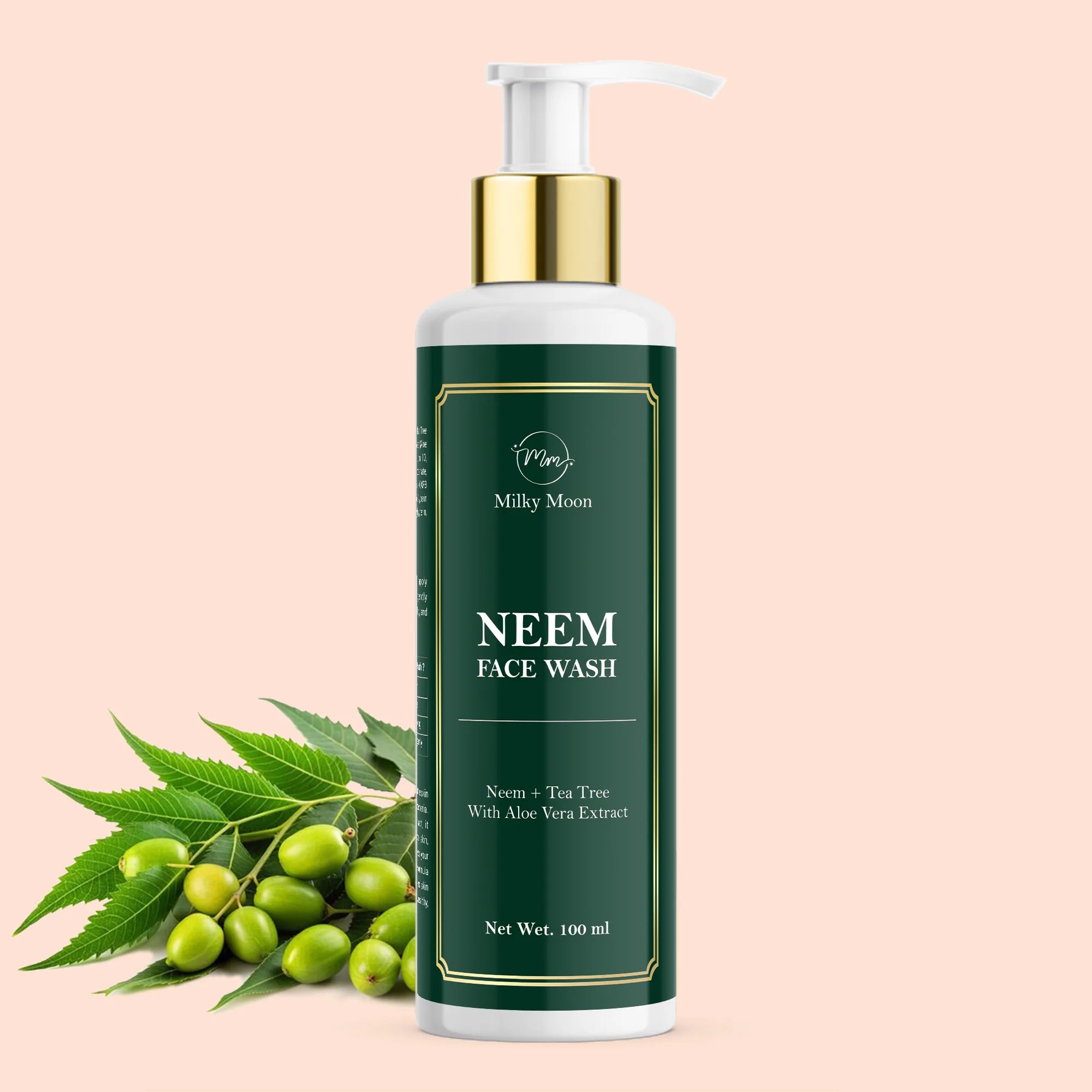 Neem Face Wash – Herbal Anti-Acne Face Wash for Clear (100 ML)