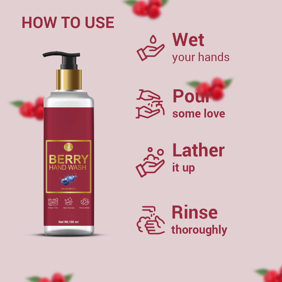 uses of berry hand wash  