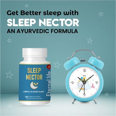 Eternal Life Sleep Nector Herbal  Supplement Sleep Aid Stress Reduction Restful Sleep Promotion Natural Sleep Quality Improvement Relaxation Enhanceme