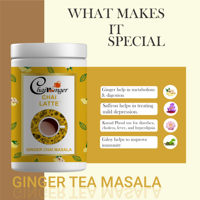 Eternal Life Ginger Chai Masala - Ayurvedic Spices